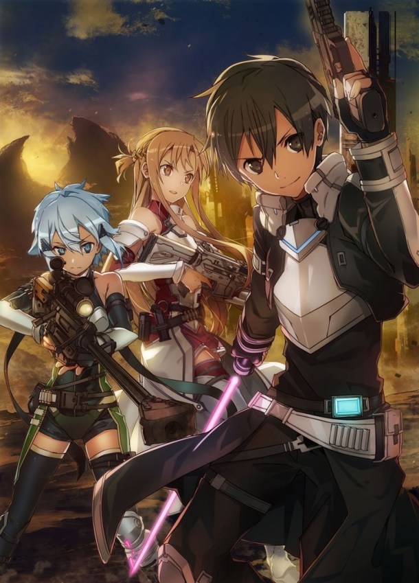 Sword Art Online: Fatal Bullet | abec Key Visual