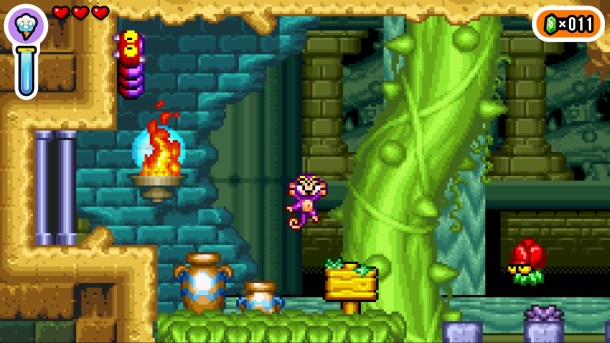 Shantae Advance: Risky Revolution | Transformation into a monkey.